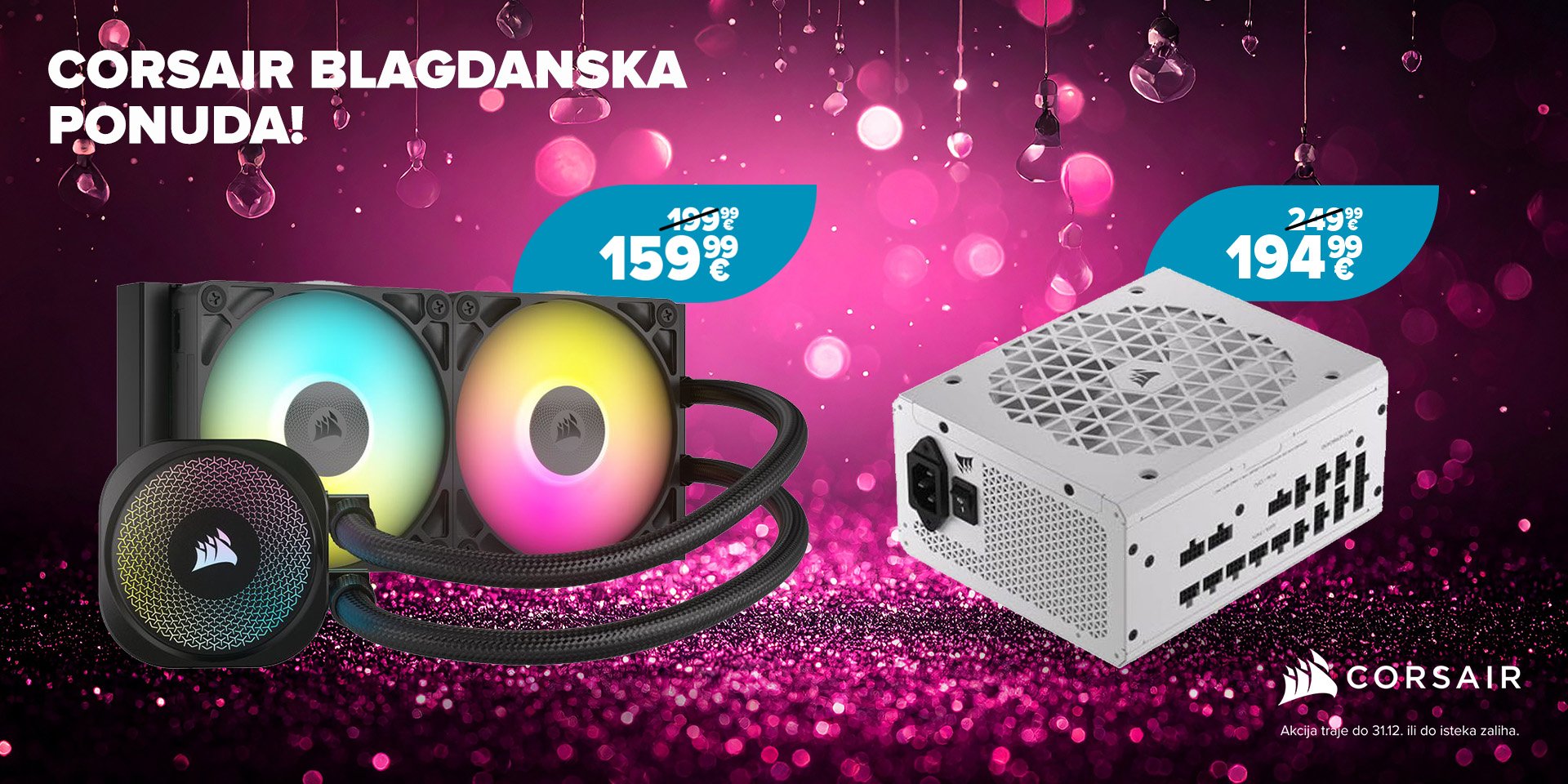 Corsair komponente prosinac